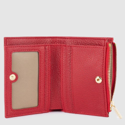 Lancaster Milano Ana Vertical Wallet 147-02 Red