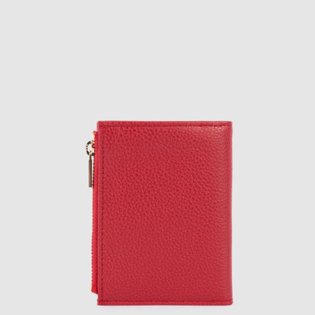 Lancaster Milano Ana Vertical Wallet 147-02 Red