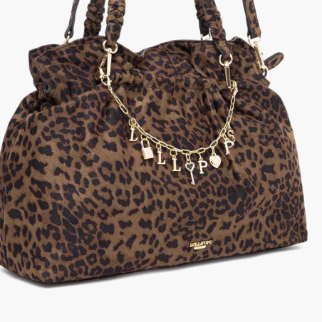 Lollipops Teana Sac Shopper M Léopard 2 Tons face