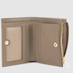 Lancaster Milano Ana Vertical Wallet 147-02 Dark Sand