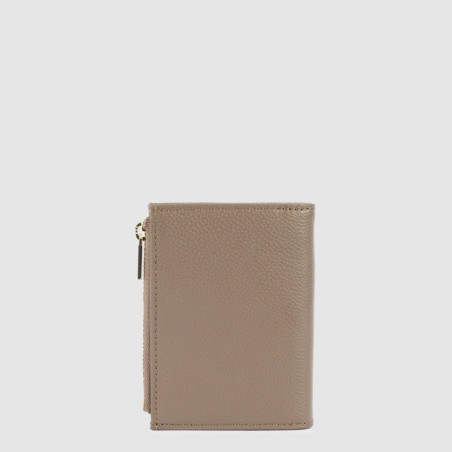 Lancaster Milano Ana Vertical Wallet 147-02 Dark Sand