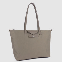 Lancaster Smart Kba Large Tote Bag Shoulder Carried 516-31 Taupe