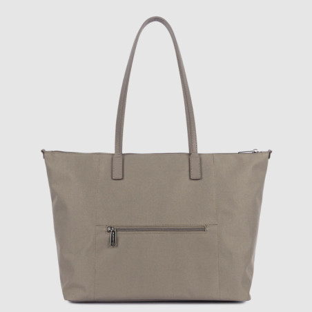 Lancaster Smart Kba Large Tote Bag Shoulder Carried 516-31 Taupe