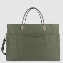Lancaster Smart Kba Sac De Voyage 516-33 Kaki Taupe dos