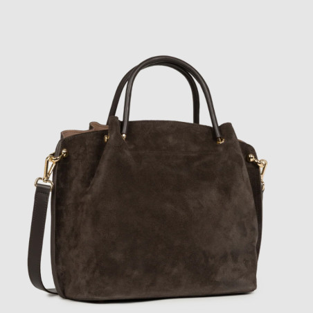Lancaster Sweden Louisa Large Handbag 470-104 Brown