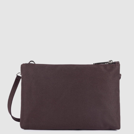 Lancaster Smart Kba Small Trotter Bag 2 Compartments 516-27 Bordeau...