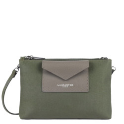 Lancaster Smart Kba Small Trotter Bag 2 Compartments 516-27 Taupe