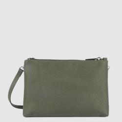 Lancaster Smart Kba Small Trotter Bag 2 Compartments 516-27 Taupe