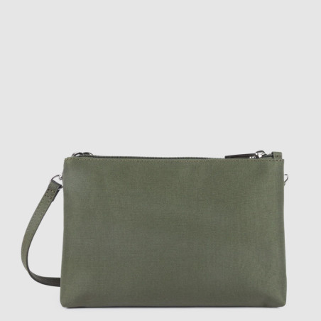 Lancaster Smart Kba Small Trotter Bag 2 Compartments 516-27 Taupe