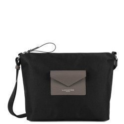 Lancaster Smart Kba Large Trotter Bag 516-28 Taupe Black