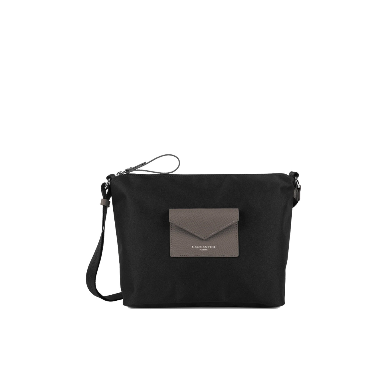 Lancaster Smart Kba Large Trotter Bag 516-28 Taupe Black