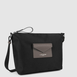 Lancaster Smart Kba Large Trotter Bag 516-28 Taupe Black