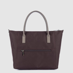 Lancaster Smart Kba Handbag 516-29 Bordeaux Taupe