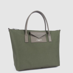 Lancaster Smart Kba Handbag 516-29 Taupe Khaki