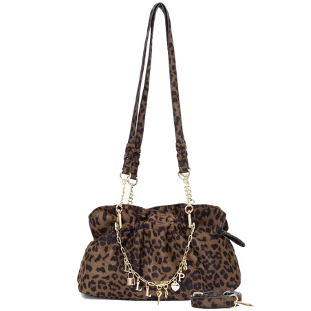Lollipops Teana Shoulder Bag M Leopard 2 Tones