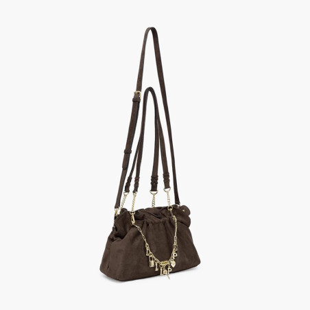 Lollipops Teana Sac Porté Épaule M Marron cote