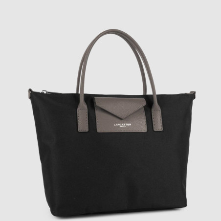 Lancaster Smart Kba Handbag 516-29 Black Taupe