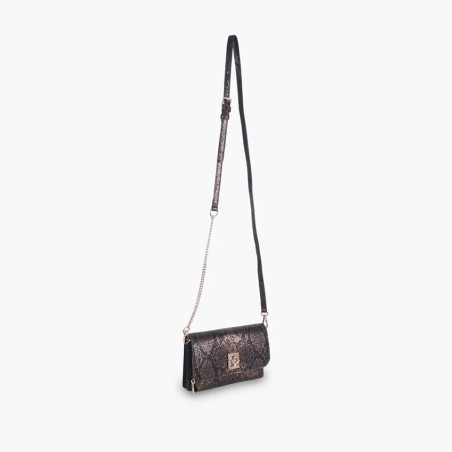 Lollipops Tifora Travel Pouch Python Brown