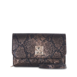 Lollipops Tifora Travel Pouch Python Brown