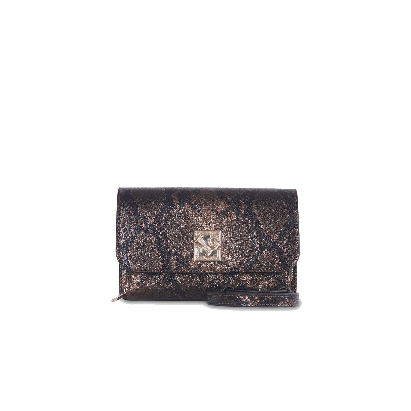 Lollipops Tifora Travel Pouch Python Brown