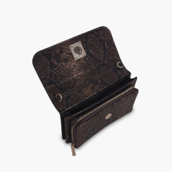 Lollipops Tifora Travel Pouch Python Brown