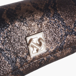 Lollipops Tifora Travel Pouch Python Brown