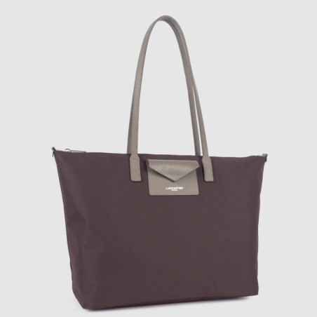 Lancaster Smart Kba Large Tote Bag Shoulder Carried 516-31 Bordeaux...