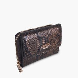 Lollipops Tifora All-in-One Wallet Brown Python