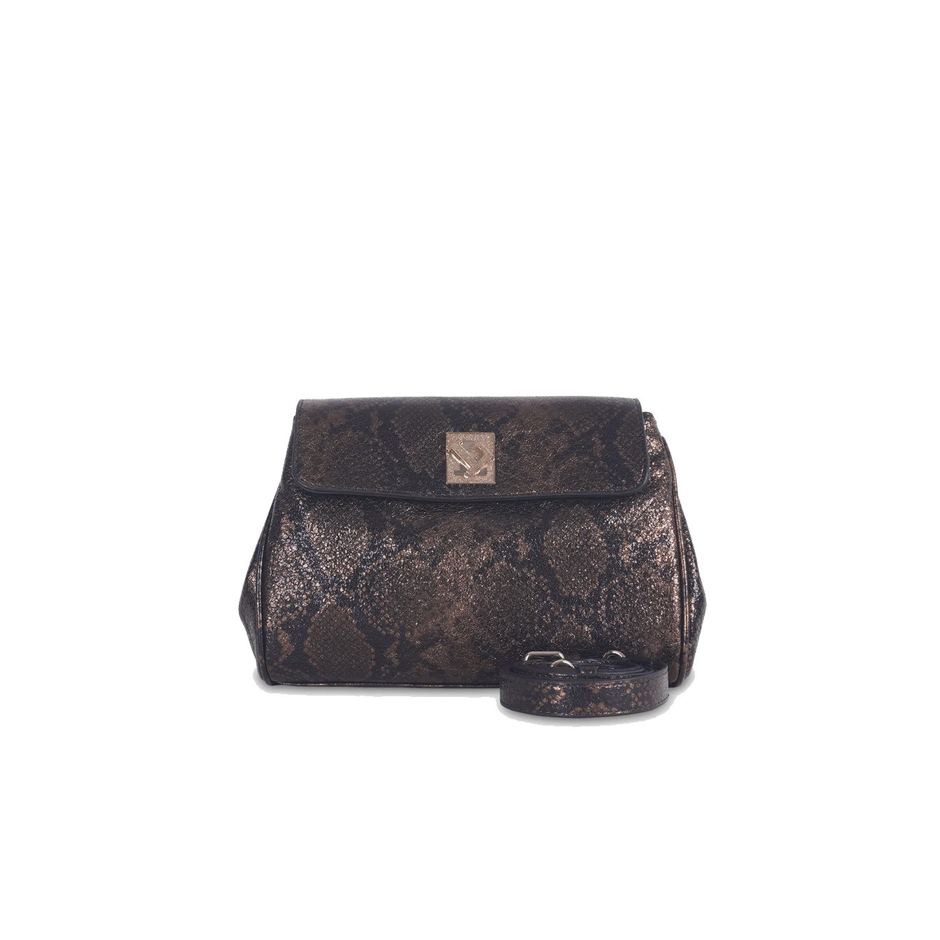 Lollipops Tifora Rolling Bag Python Brown