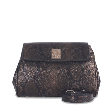 Lollipops Tifora Trotting Bag Brown Python