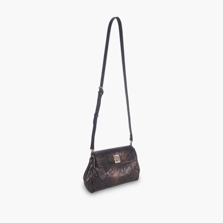 Lollipops Tifora Trotting Bag Brown Python