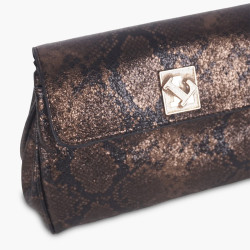Lollipops Tifora Trotting Bag Brown Python