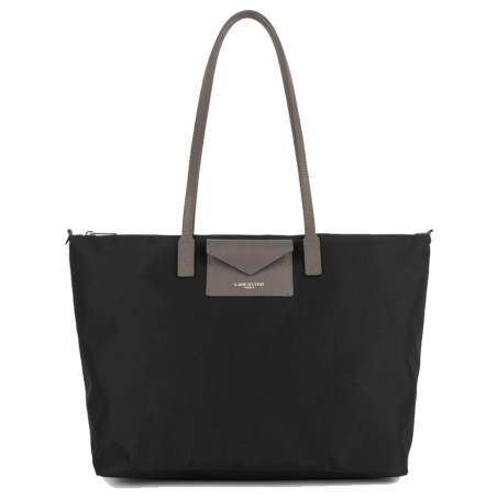 Lancaster Smart Kba Large Tote Bag Shoulder Carried 516-31 Black Taupe