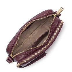 Lancaster Dune Crossbody Bag 529-20 Dark Bordeaux