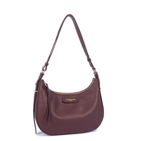 Lancaster Dune Hobo Bag 529-77 Dark Bordeaux