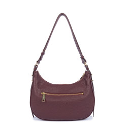 Lancaster Dune Hobo Bag 529-77 Dark Bordeaux
