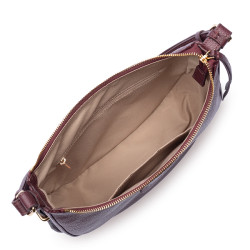 Lancaster Dune Hobo Bag 529-77 Dark Bordeaux
