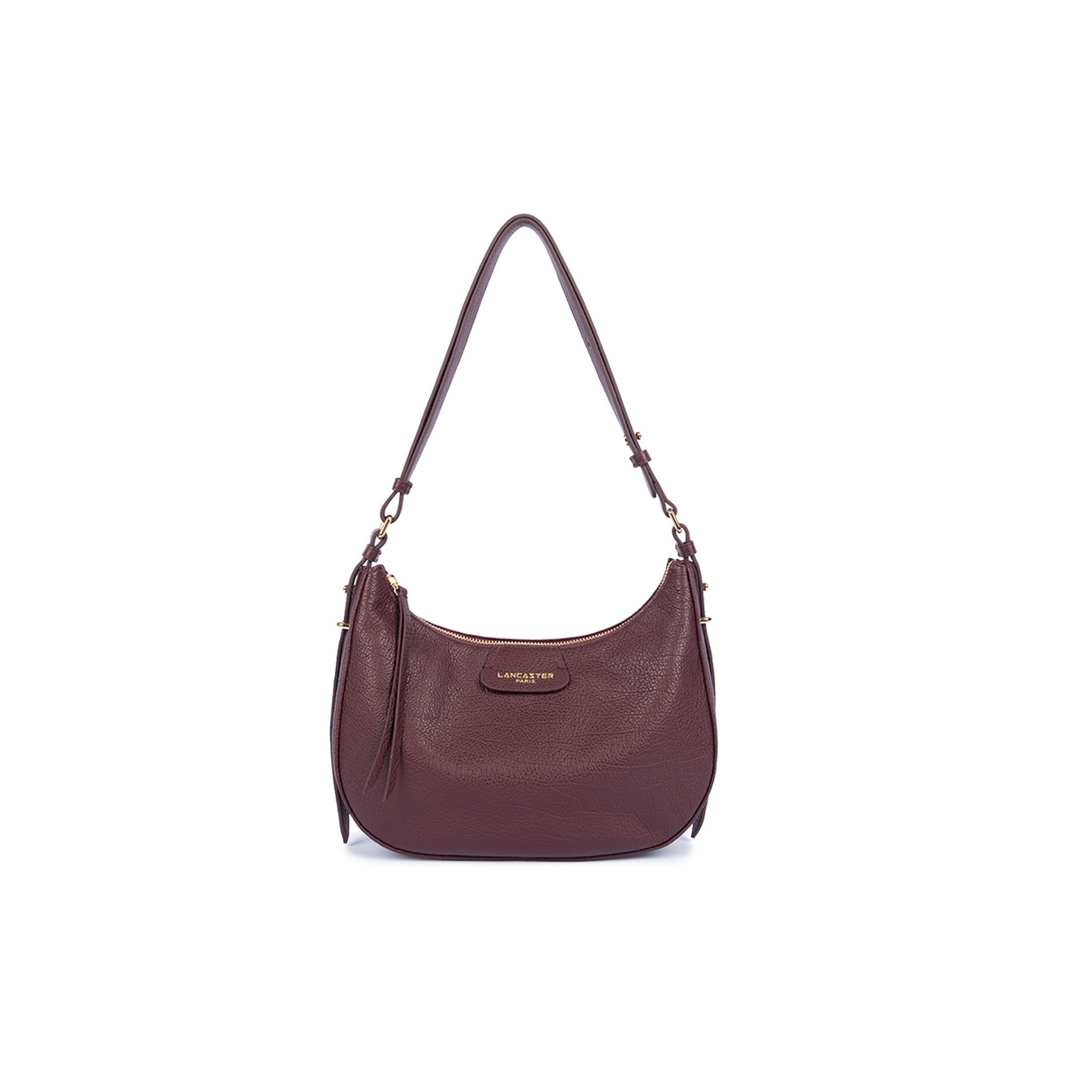 Lancaster Dune Hobo Bag 529-77 Dark Bordeaux