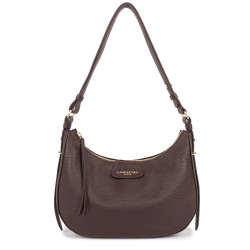 Lancaster Dune Hobo Bag 529-77 Dark Brown