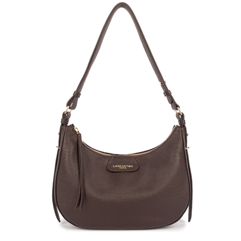 Lancaster Dune Hobo Bag 529-77 Dark Brown