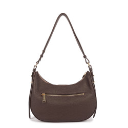 Lancaster Dune Hobo Bag 529-77 Dark Brown