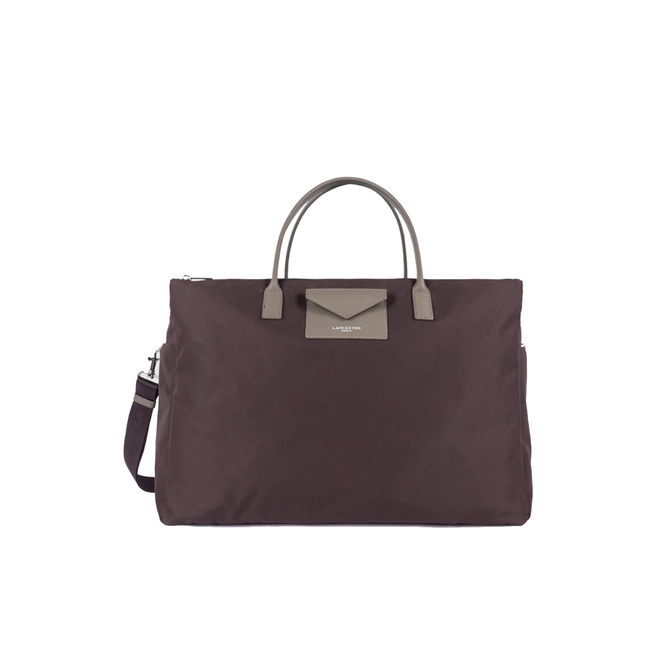 Lancaster Smart Kba Travel Bag 516-33 Bordeaux Taupe