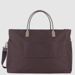 Lancaster Smart Kba Travel Bag 516-33 Bordeaux Taupe