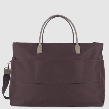 Lancaster Smart Kba Travel Bag 516-33 Bordeaux Taupe
