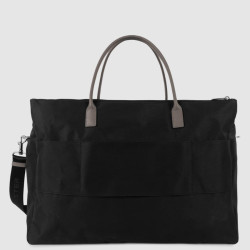 Lancaster Smart Kba Travel Bag 516-33 Black Taupe