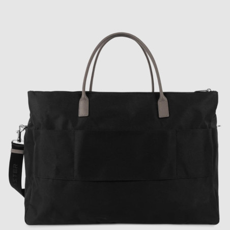 Lancaster Smart Kba Travel Bag 516-33 Black Taupe