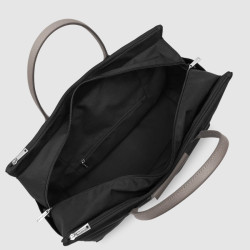 Lancaster Smart Kba Travel Bag 516-33 Black Taupe