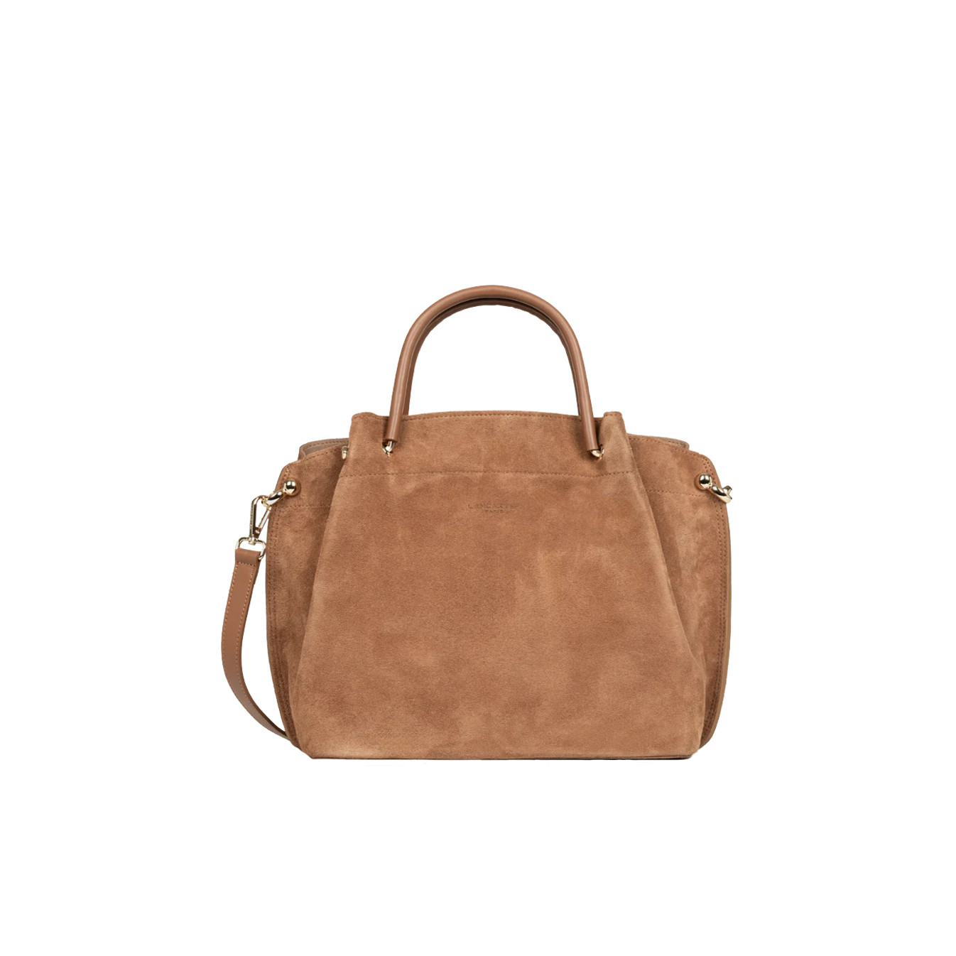 Lancaster Suède Louisa Grand Sac A Main 470-104 Moka