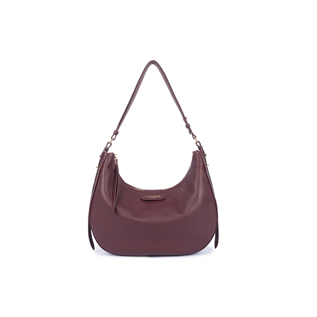 Lancaster Dune Large Hobo Bag 529-78 Dark Bordeaux