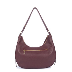 Lancaster Dune Large Hobo Bag 529-78 Dark Bordeaux